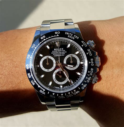 rolex ceramic black